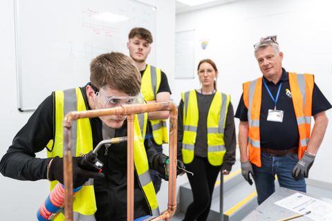 We <strong>championed</strong> energy efficiency and green skills